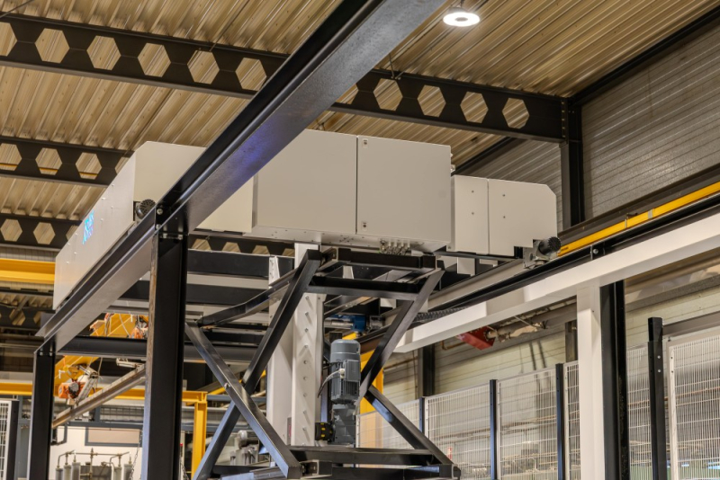 large XYZ handling system